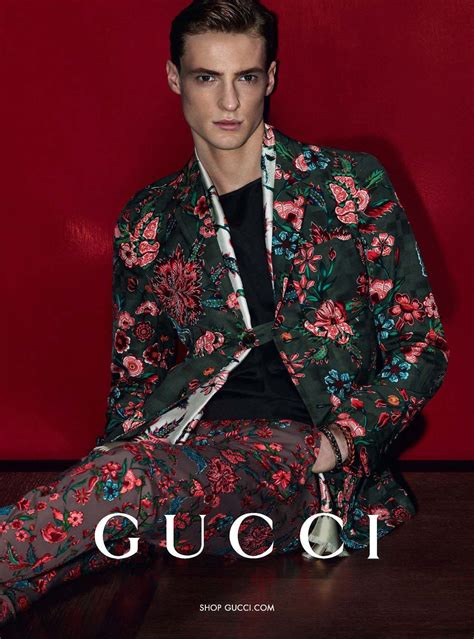 male gucci model|Gucci outfit men's.